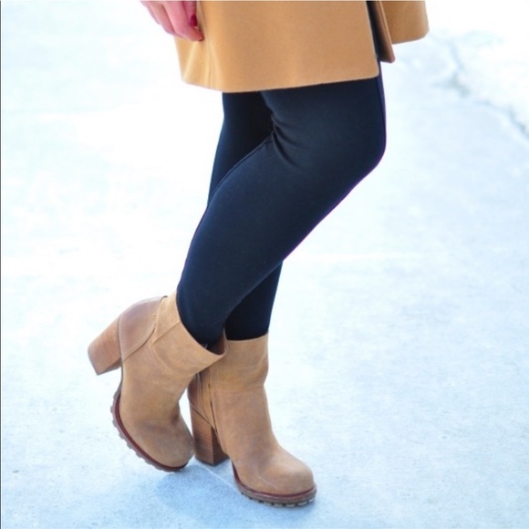 Sam Edelman Franklin Suede Chunky Heel Boots - Picture 8 of 8